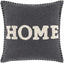 Surya Home Time HTM-002 18"H x 18"W Pillow Cover