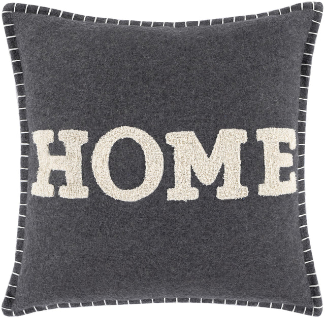 Surya Home Time HTM-002 18"H x 18"W Pillow Cover