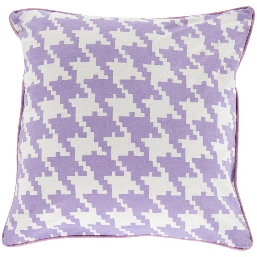 Surya Houndstooth SY-036 20"H x 20"W Pillow Kit