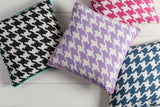 Surya Houndstooth SY-036 20"H x 20"W Pillow Kit