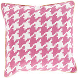 Surya Houndstooth SY-037 22"H x 22"W Pillow Cover