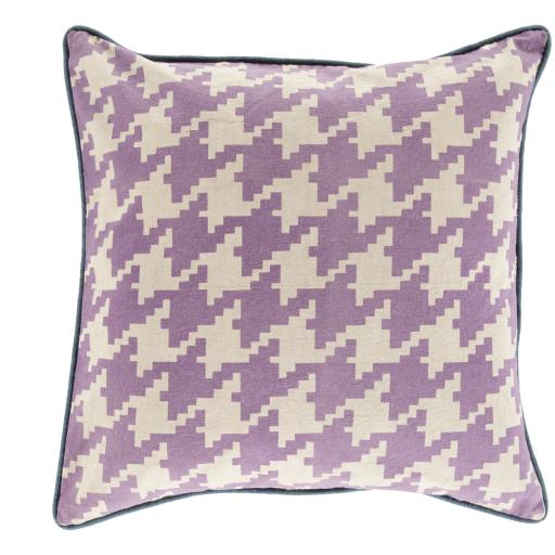 Surya Houndstooth SY-039 20"H x 20"W Pillow Kit