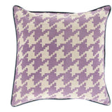 Surya Houndstooth SY-039 20"H x 20"W Pillow Kit