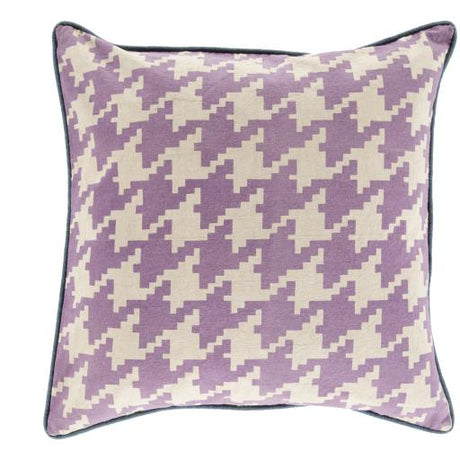 Surya Houndstooth SY-039 22"H x 22"W Pillow Cover