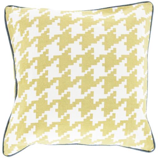 Surya Houndstooth SY-041 18"H x 18"W Pillow Cover