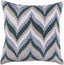 Surya Ikat Chevron AR-053 18"H x 18"W Pillow Kit