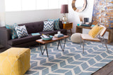 Surya Ikat Chevron AR-053 18"H x 18"W Pillow Kit