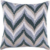Surya Ikat Chevron AR-053 22"H x 22"W Pillow Kit
