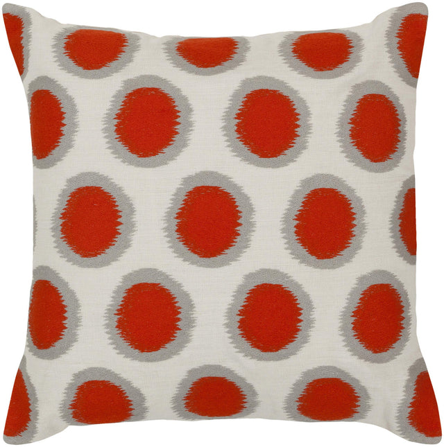 Surya Ikat Dots AR-092 18"H x 18"W Pillow Cover