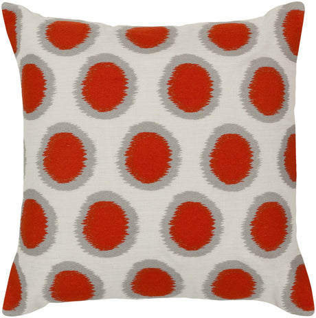 Surya Ikat Dots AR-092 20"H x 20"W Pillow Cover
