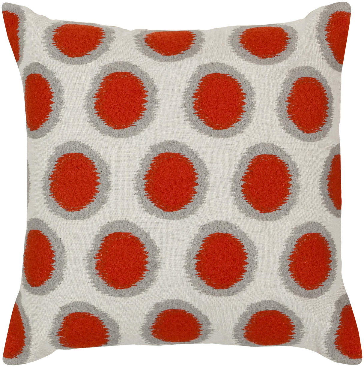 Surya Ikat Dots AR-092 22"H x 22"W Pillow Cover
