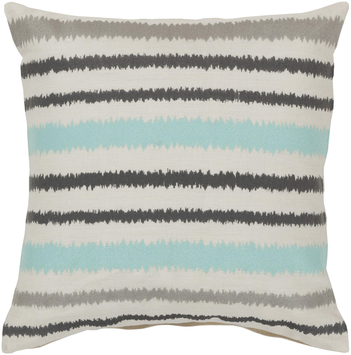 Surya Ikat Stripe AR-100 18"H x 18"W Pillow Kit