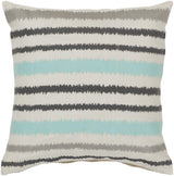 Surya Ikat Stripe AR-100 18"H x 18"W Pillow Kit