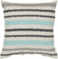 Surya Ikat Stripe AR-100 18"H x 18"W Pillow Kit