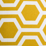 Surya Inga INGA-7011 Bright Yellow Ivory 18"H x 18"W Pillow Cover