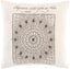 Surya Inventors INV-001 18"H x 18"W Pillow Cover