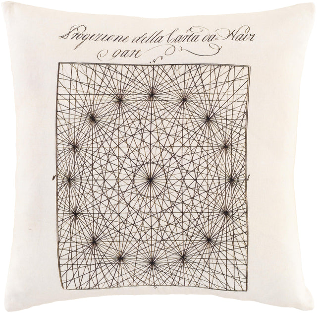 Surya Inventors INV-001 18"H x 18"W Pillow Kit