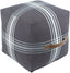 Surya Jackson JKPF-001 16"H x 16"W x 16"D Pouf