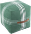 Surya Jackson JKPF-002 16"H x 16"W x 16"D Pouf