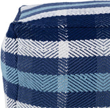 Surya Jacobean JBPF-001 14"H x 20"W x 20"D Pouf