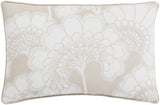 Surya Japanese Floral JA-001 20"H x 20"W Pillow Cover