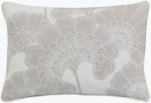 Surya Japanese Floral JA-003 13"L x 20"W Pillow Cover