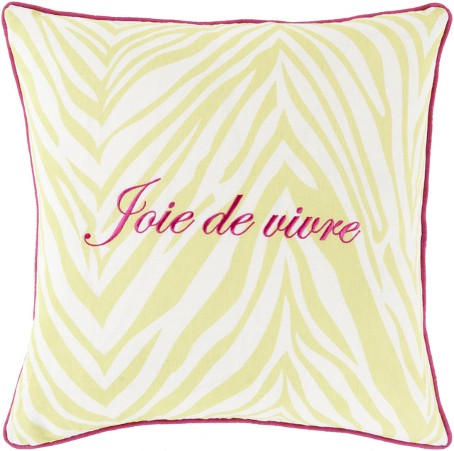 Surya Joie de Vivre JDV-001 22"H x 22"W Pillow Kit