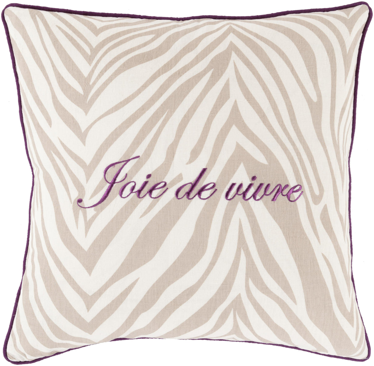 Surya Joie de Vivre JDV-002 18"H x 18"W Pillow Cover
