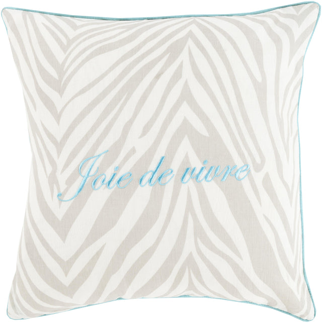 Surya Joie de Vivre JDV-003 20"H x 20"W Pillow Kit