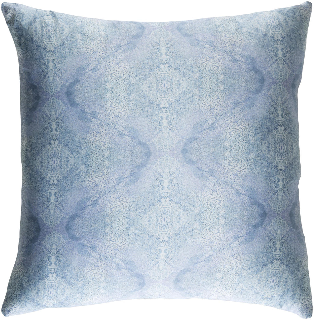 Surya Kalos KLS-003 Denim Lavender 22"H x 22"W Pillow Cover