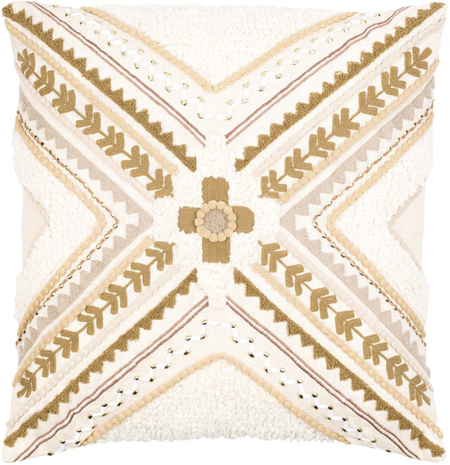 Surya Kenitra KTR-001 18"H x 18"W Pillow Kit