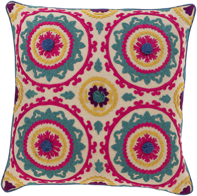 Surya Khavi KHV-002 22"H x 22"W Pillow Kit