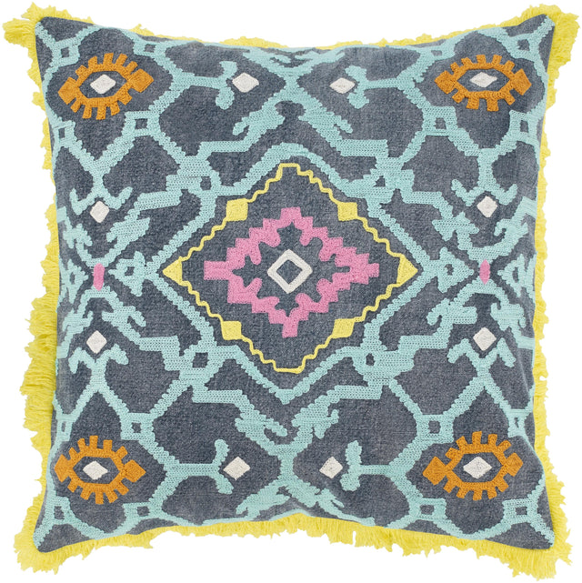 Surya Kiko KKO-004 18"H x 18"W Pillow Cover