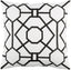 Surya Kingdom KGDM-7041 18"H x 18"W Pillow Cover
