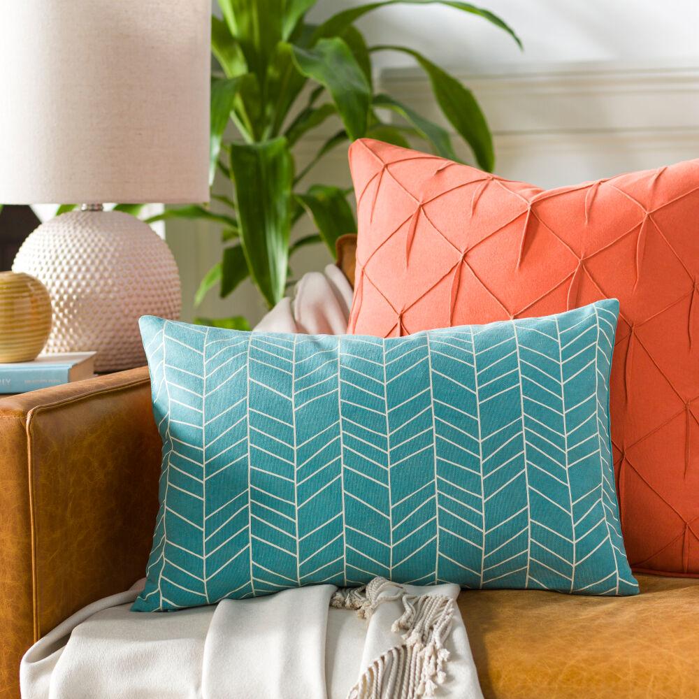 Surya Lachen LHN-006 13"L x 20"W Pillow Cover