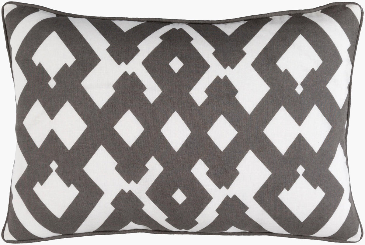 Surya Large Zig Zag ZZG-002 13"L x 20"W Pillow Cover
