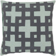 Surya Layered Blocks AR-085 20"H x 20"W Pillow Cover