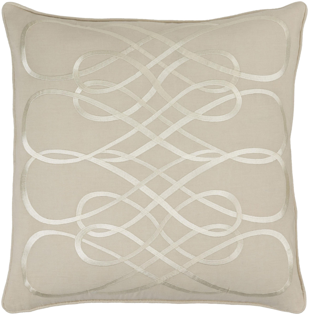 Surya Leah LAH-004 22"H x 22"W Pillow Kit