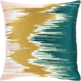 Surya Lexi LXI-001 Deep Teal Dusty Sage 20"H x 20"W Pillow Kit