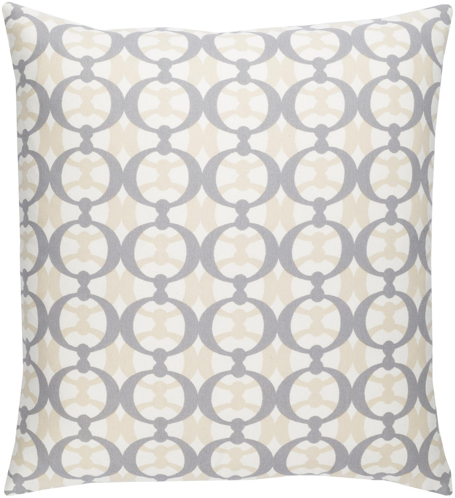 Surya Lina INA-018 18"L x 18"W Accent Pillow