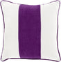 Surya Linen Stripe LS-002 18"H x 18"W Pillow Kit