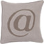 Surya Linen Text LX-003 20"H x 20"W Pillow Kit