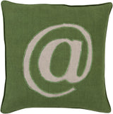 Surya Linen Text LX-005 20"H x 20"W Pillow Cover