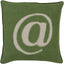Surya Linen Text LX-005 20"H x 20"W Pillow Kit