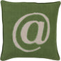 Surya Linen Text LX-005 22"H x 22"W Pillow Kit