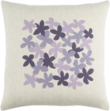 Surya Little Flower LE-004 20"H x 20"W Pillow Cover