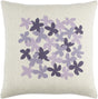 Surya Little Flower LE-004 20"H x 20"W Pillow Cover