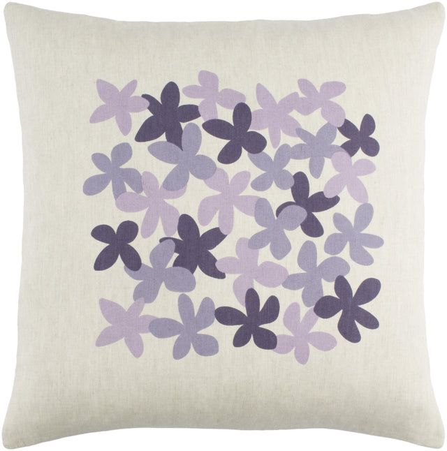 Surya Little Flower LE-004 22"H x 22"W Pillow Cover