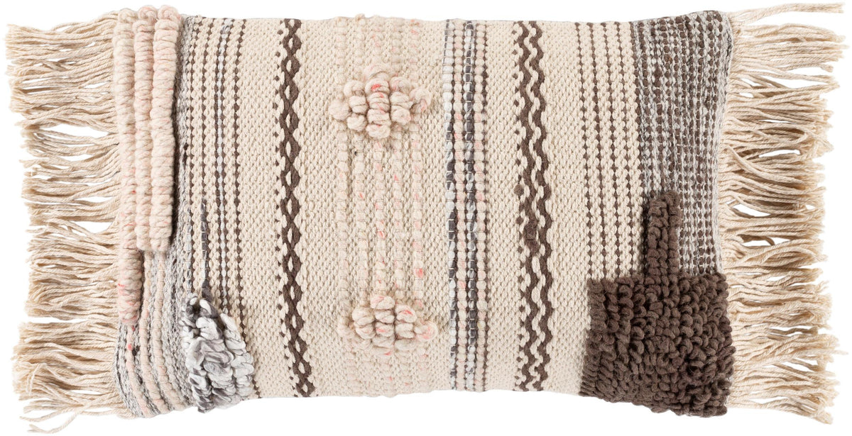 Surya Lovisa LSA-001 14"L x 22"W Pillow Cover