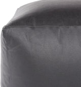 Surya Mack MAPF-001 14"H x 22"W x 22"D Pouf